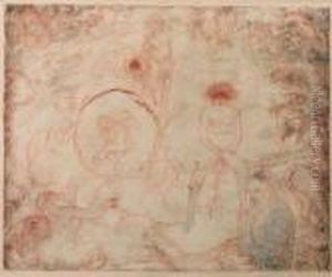 Ballerinas, Eroticism And Self Portrait by James Ensor