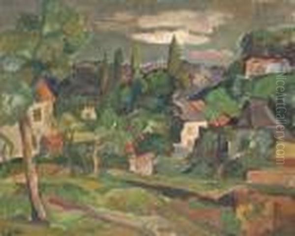 Village Avec Arbres - view 1