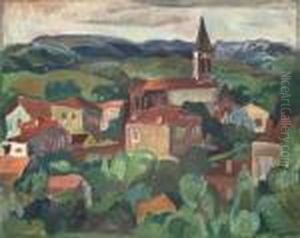 Village Avec Eglise