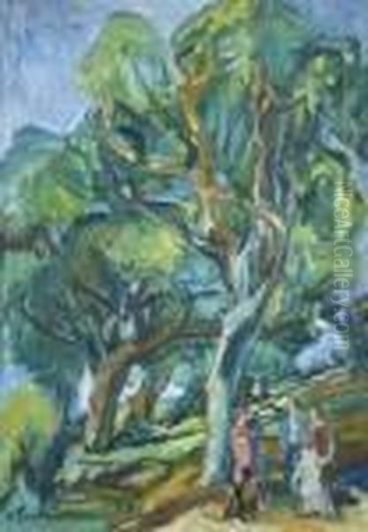 Personnages A L'ombre D'un Arbre - view 1
