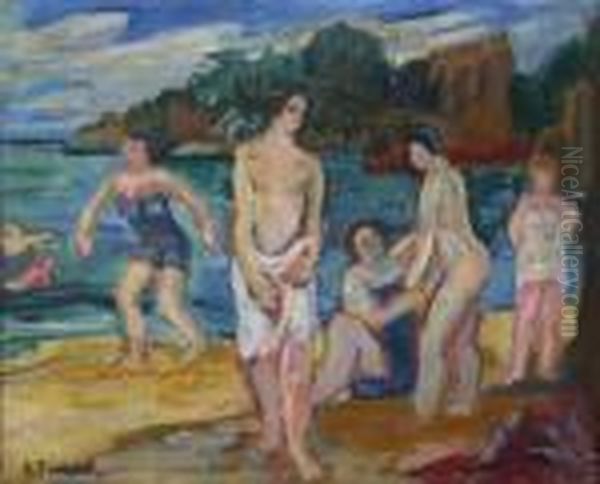 Les Baigneuses - view 1