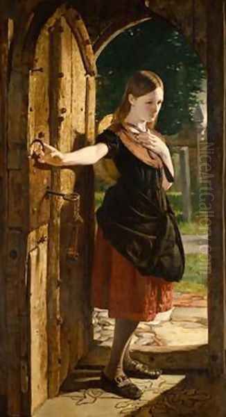 Little Nell leaving the Church - view 1