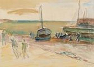 Boats On The Beach