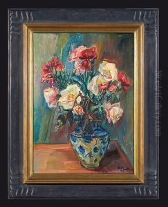 Roses In A Vase