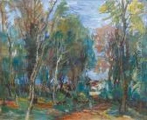 Sous-bois Pres D'un Village