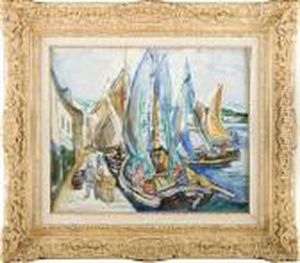 Na Przystani, 1930 R. by Henri Epstein