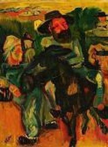 Scene Pastorale, Circa 1920