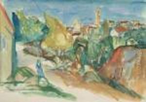 Le Debarquement Sur Le Port by Henri Epstein