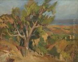 Mediteranean Landscape With Figures Mediteranean Landscape With Figures