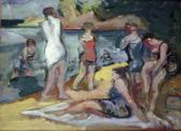 Women Bathing - view 1