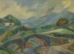 Sudliche Landschaft. Sudliche Landschaft. by Henri Epstein