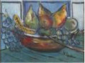 La Corbeille De Fruits by Henri Epstein