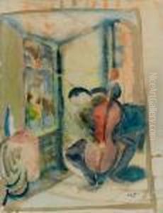 The Cello Player by Henri Epstein