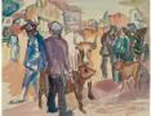 Etudie A
 Munich, Puis Arrive A Paris En 1911. A Montparnasse, Il Suit Les
 Cours D'une Academie Libre Et Reside A La Ruche Ou Il Se Lie A
 Kremegne, Modigliani Et Soutine. Deporte En Allemagne, Epstein
 Disparait En by Henri Epstein