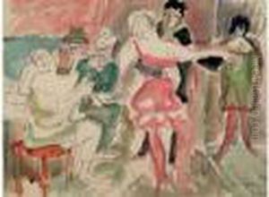 Etudie A
 Munich, Puis Arrive A Paris En 1911. A Montparnasse, Il Suit Les
 Cours D'une Academie Libre Et Reside A La Ruche Ou Il Se Lie A
 Kremegne, Modigliani Et Soutine. Deporte En Allemagne, Epstein
 Disparait En by Henri Epstein