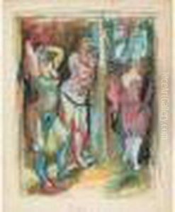 Etudie A
Munich, Puis Arrive A Paris En 1911. A Montparnasse, Il Suit Les
Cours D'une Academie Libre Et Reside A La Ruche Ou Il Se Lie A
Kremegne, Modigliani Et Soutine. Deporte En Allemagne, Epstein
Disparait En by Henri Epstein