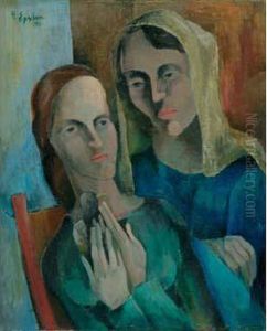 Etudie A
Munich, Puis Arrive A Paris En 1911. A Montparnasse, Il Suit Les
Cours D'une Academie Libre Et Reside A La Ruche Ou Il Se Lie A
Kremegne, Modigliani Et Soutine. Deporte En Allemagne, Epstein
Disparait En by Henri Epstein