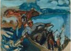 Etudie A
 Munich, Puis Arrive A Paris En 1911. A Montparnasse, Il Suit Les
 Cours D'une Academie Libre Et Reside A La Ruche Ou Il Se Lie A
 Kremegne, Modigliani Et Soutine. Deporte En Allemagne, Epstein
 Disparait En
