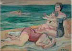 Ne Le 20 Juin 1892 A Lodz En 
Pologne, Henri Epstein Etudie A Munich, Puis Arrive A Paris En 1911. A 
Montparnasse, Il Suit Les Cours D'une Academie Libre Et Reside A La 
Ruche Ou Il Se Lie A Kremegne, Modigliani Et Soutine. Deporte En 
Allemagne, Eps by Henri Epstein