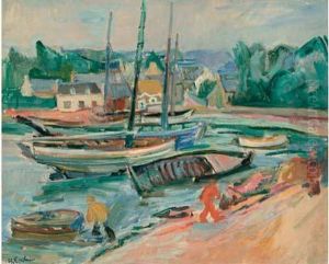Ne Le 20 Juin 1892 A Lodz En 
Pologne, Henri Epstein Etudie A Munich, Puis Arrive A Paris En 1911. A 
Montparnasse, Il Suit Les Cours D'une Academie Libre Et Reside A La 
Ruche Ou Il Se Lie A Kremegne, Modigliani Et Soutine. Deporte En 
Allemagne, Eps