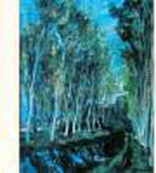 Arbres Au Bord De Riviere - view 1