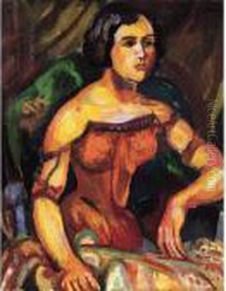 Femme En Rouge - view 1