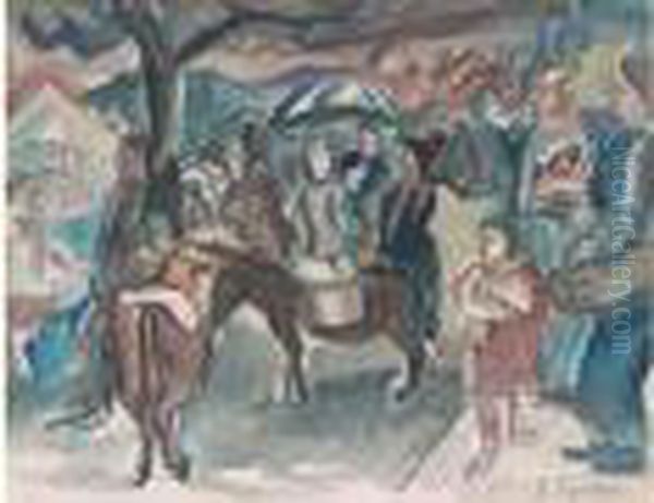 Scene De Marche En Provence - view 1