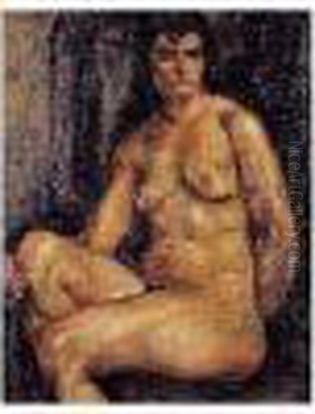 Grand Nu Assis, Circa 1918 - view 1