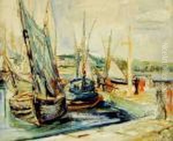 Lodzie Rybackie W Porcie - view 1
