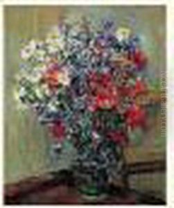 Bouquet De Fleurs Champetres by Henri Epstein