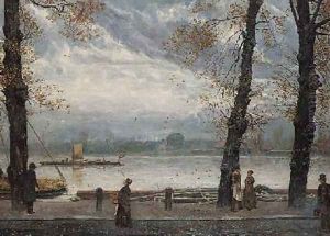 Cheyne Row by Cecil Gordon Lawson