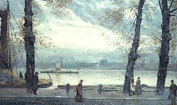 Riverside Scene - view 1