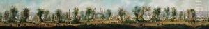 Panoramic View of the Exhibition of 1855 by Ernest Lami de Nozan