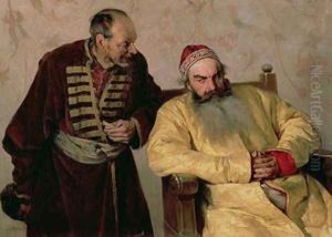 To the Boyar with a Denunciation by Klavdiy Vasilievich Lebedev