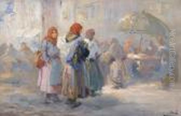 Market Scene - view 1