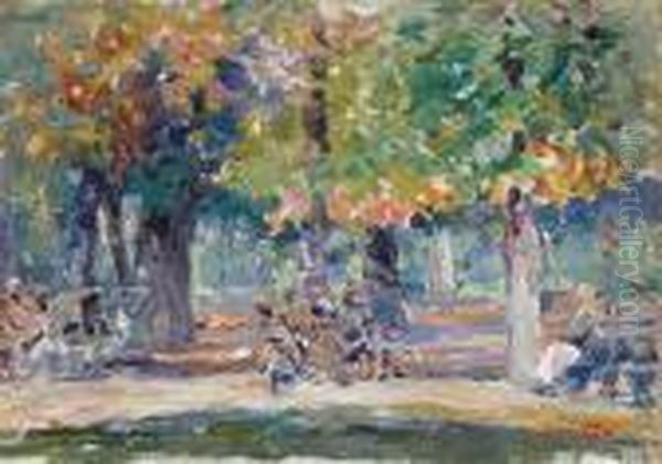 Ogrod Kosciuszki We Lwowie, 1926 R. - view 1
