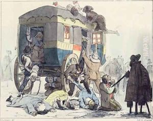 The Inconvenience by Auguste-Xavier Leprince