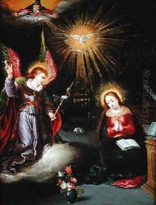The Annunciation by Pieter Lisaert IV