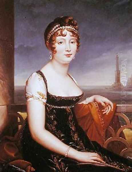 Portrait of Caroline Bonaparte 1782-1839 Queen of Naples - view 1