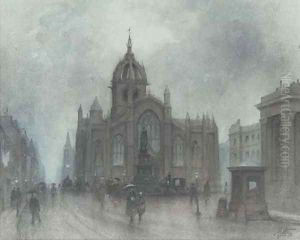St. Giles Kirk, Edinburgh by J. Little