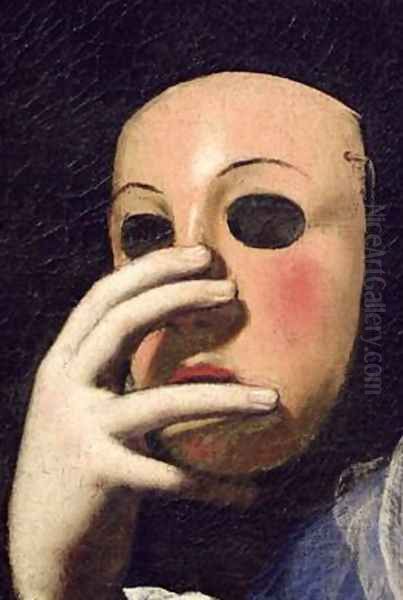 Woman with a Mask - view 1