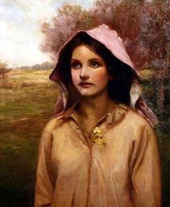 The Primrose Girl by William Ward Laing