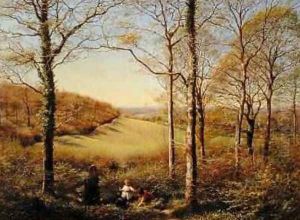 Springtime 1853 2 by James Thomas Linnell
