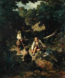 Breton Shepherd Bitten by a Snake