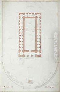 Plan of the Temple of Solomon in Jerusalem