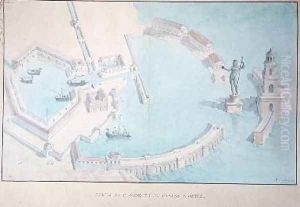 Reconstruction of the Roman port of Ostia Reconstruction of the Roman port of Ostia