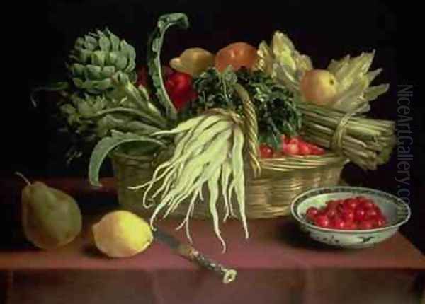 Still life of Fruit and Vegetables - view 1