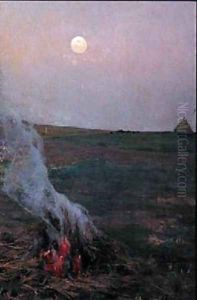 Landscape 2 by Louis Lepoittevin