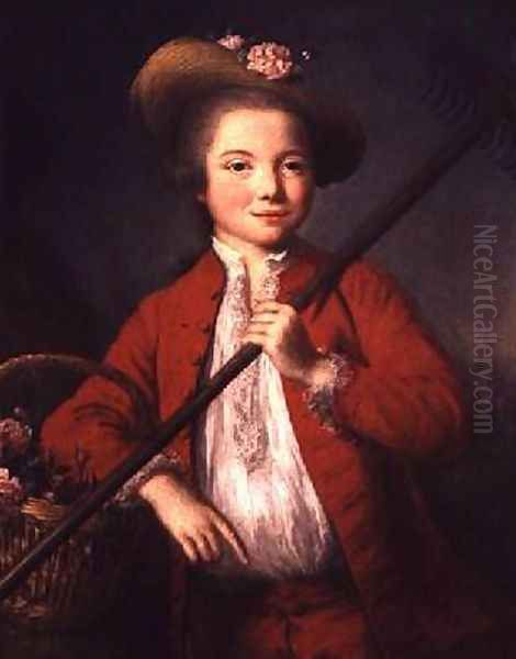 Portrait of Antoine Duplaa aged 9 - view 1