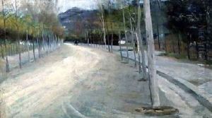 On the Viale Florence by Arthur Lemon